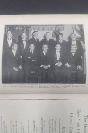 The Book of the New York International Chess Tournament image number 2