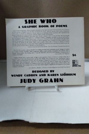 She who : a graphic book of poems with 54 images of women image number 1