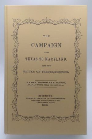 The Campaign From Texas To Maryland image number 1