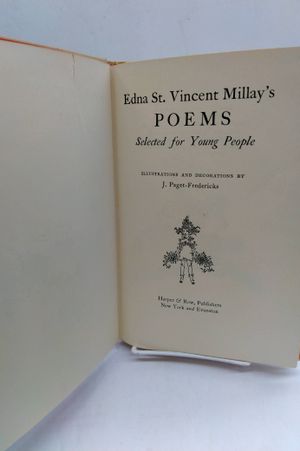 Edna St Vincent Millay's Poems Selected For Young People image number 2