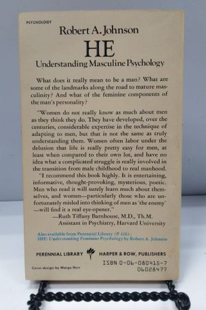 He: Understanding Masculine Psychology (Perennial Library) image number 1
