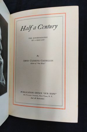 Half a Century: The Autobiography of a Servant image number 1