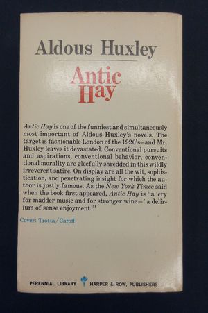 Antic Hay image number 1