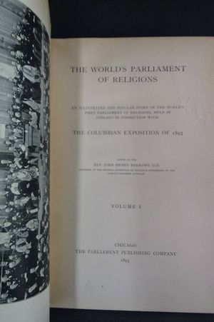 The World's Parliament of Religions image number 1