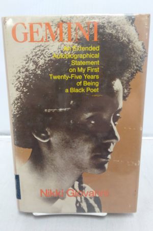 Gemini: An Extended Autobiographical Statement on My First Twenty-Five Years of Being a Black Poet image number 0