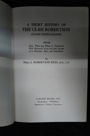 A Short History of the Clan Robertson image number 2