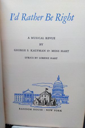 I'd Rather Be Right: A Musical Revue image number 1