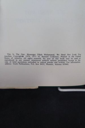 This Is The One: Messenger Elijah Muhammad image number 2