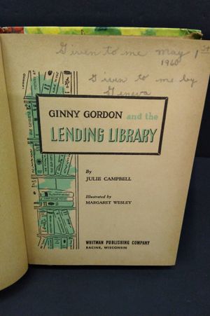 Ginny Gordon and the Lending Library image number 1