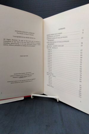 Investigation Of A Homicide: The Murder of John F. Kennedy image number 1