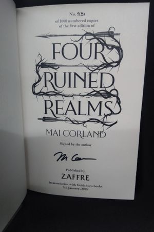 Four Ruined Realms: The Hotly Anticipated Sequel to the Sensational Instant Sunday Times Bestselling Adventure Fantasy Five Broken Blades image number 1