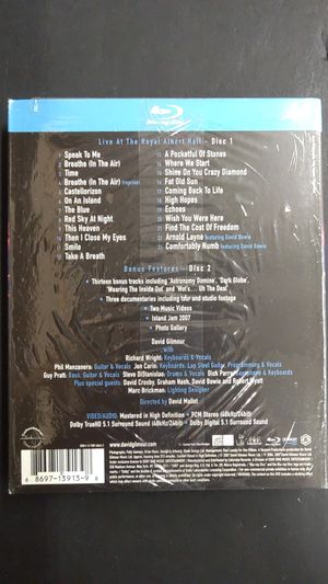 David Gilmour: Remember That Night - Live At The Royal Albert Hall [Blu-ray] image number 1