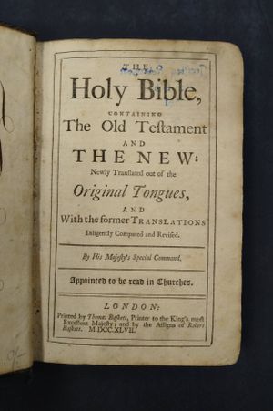 King James Bible image number 1