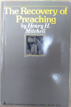 The Recovery of Preaching image number 0