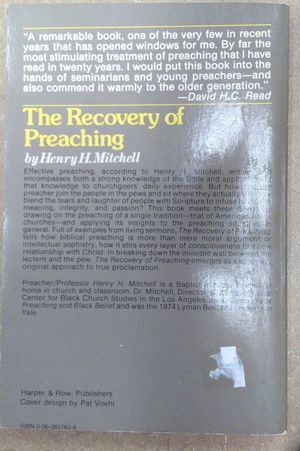 The Recovery of Preaching image number 1