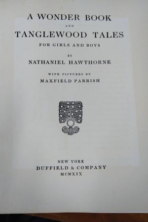 A Wonder Book and Tanglewood Tales