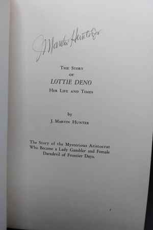 The Story of Lottie Deno: Her Life and Times image number 1
