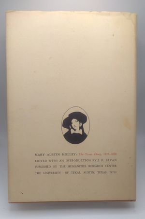 The Texas Diary, 1835 - 1838 image number 1