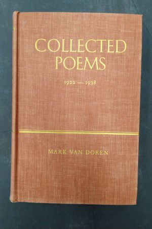 Collected Poems 1922 - 1938 image number 0
