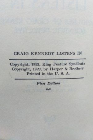Craig Kennedy Listens In image number 2