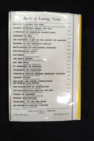 Theory of Harmony (Philosophical Library) image number 1