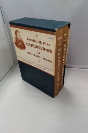 Zebulon M. Pike Expeditions in the Years 1805-6-7 image number 0