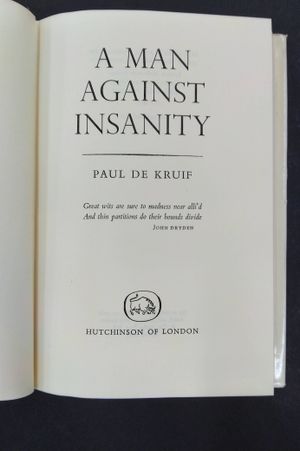 A Man Against Insanity image number 1