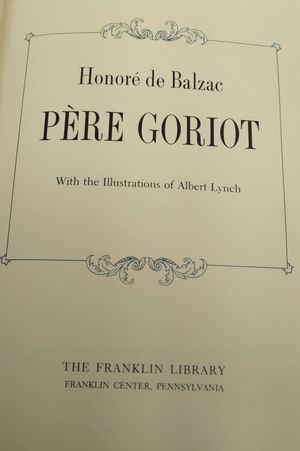 Pere Goriot image number 2