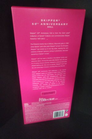 Skipper 50th Anniversary Barbie image number 1