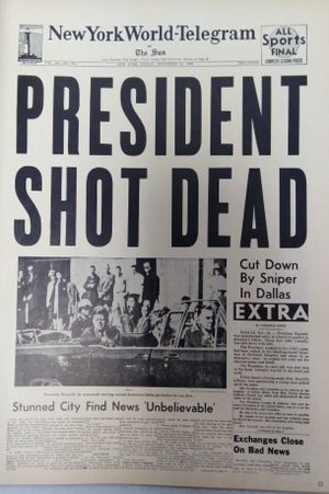 Front Pages: An Historical Collection of How 91 U. S. Newspapers Recorded John F. Kennedy's Tragic Death image number 2