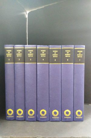 The Works of Robert Boyle, Part I image number 0