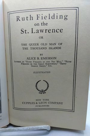 Ruth Fielding on the St. Lawrence image number 2