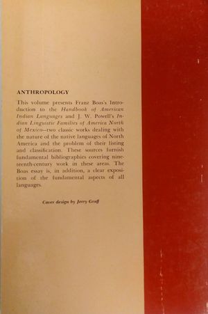 Introduction to "Handbook of Indian American Sign Languages" and "Indian Linguistic families of American North of Mexico" image number 1
