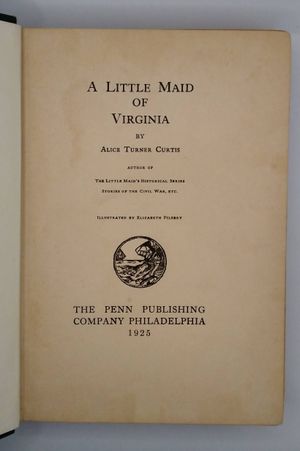 A Little Maid of Virginia image number 1