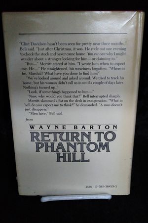 Return to Phantom Hill image number 1