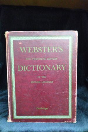 Webster's New Twentieth Century Dictionary of the English Language
