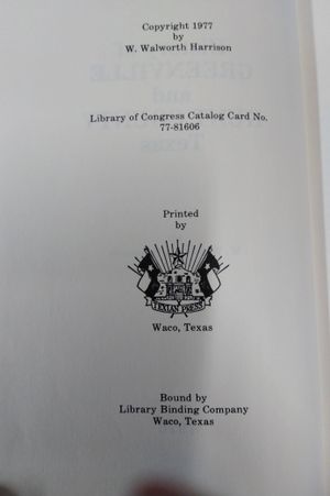 History of Greenville and Hunt County Texas image number 2
