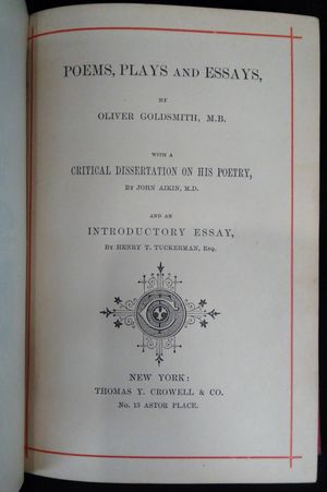 Poems, Plays and Essays image number 1