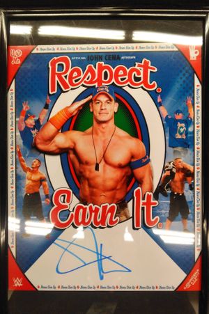 John Cena Signed Poster image number 0