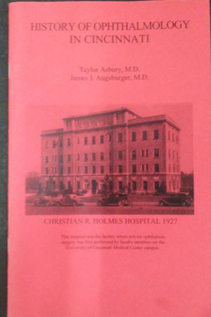 History of Opthalmology in Cincinnati  image number 0