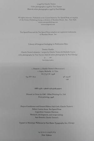 Charlie Trotter's Meat and Game image number 2