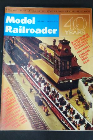Model Railroader- January 1974 image number 0
