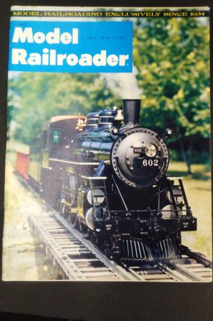 Model Railroader- July 1974 image number 0