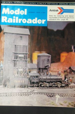 Model Railroader- August 1974 image number 0