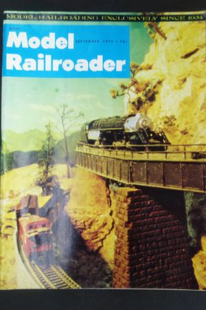 Model Railroader- Septmeber 1974 image number 0
