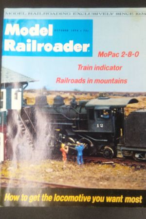 Model Railroader- October 1974 image number 0