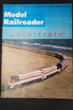 Model Railroader- December 1974 image number 0