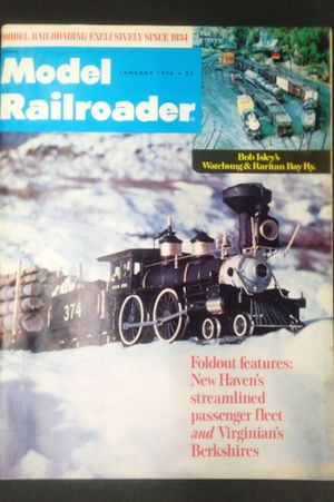 Model Railroader- January 1976 image number 0