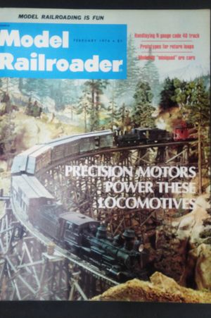 Model Railroader- February 1976 image number 0