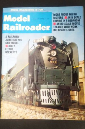 Model Railroader- March 1976 image number 0